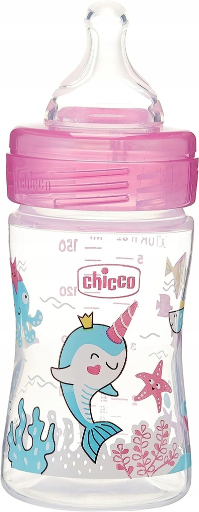 CHICCO butelka Well Being 0m+ 150ml