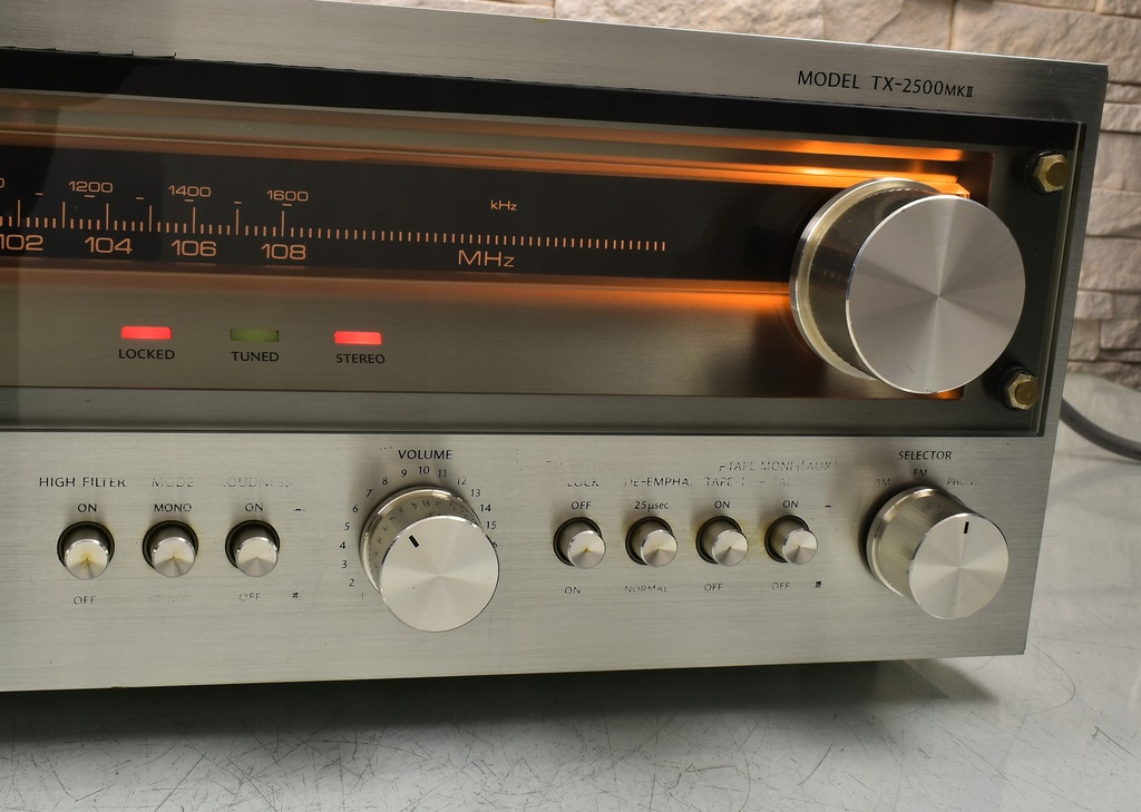 ONKYO TX2500 Mk2 Amplituner stereo vintage 12789805178 oficjalne