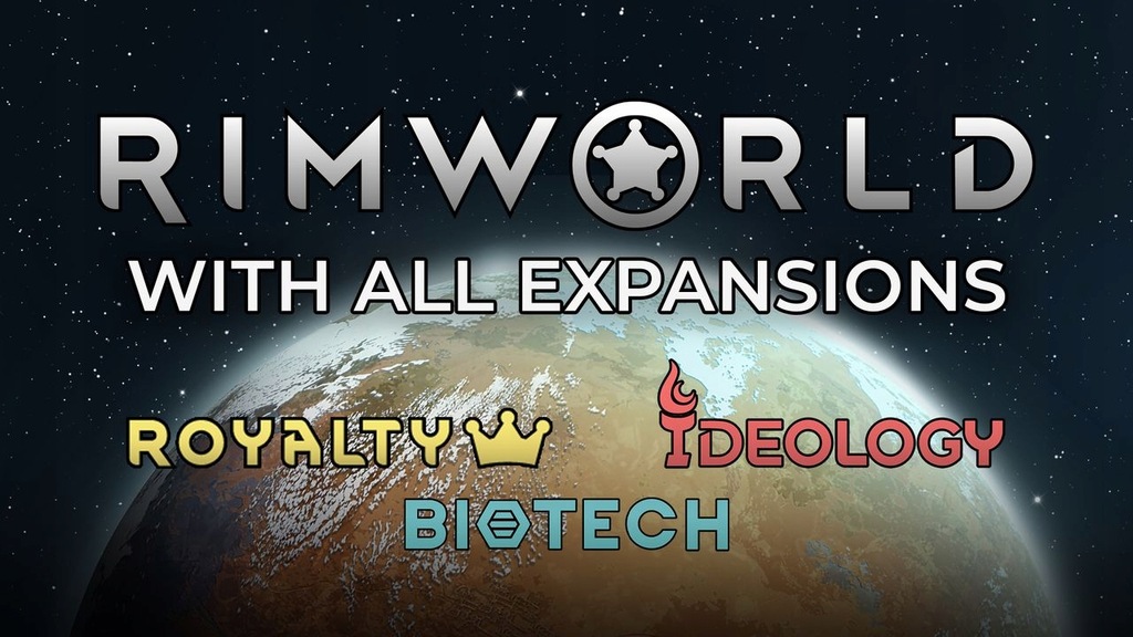 Rimworld (Wszystkie DLC) Royalty-Ideology-Biotech - PL Steam Gra PC