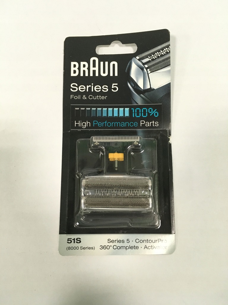 L2517 BRAUN 51S FOLIA + BLOK OSTRZY SERIES 5