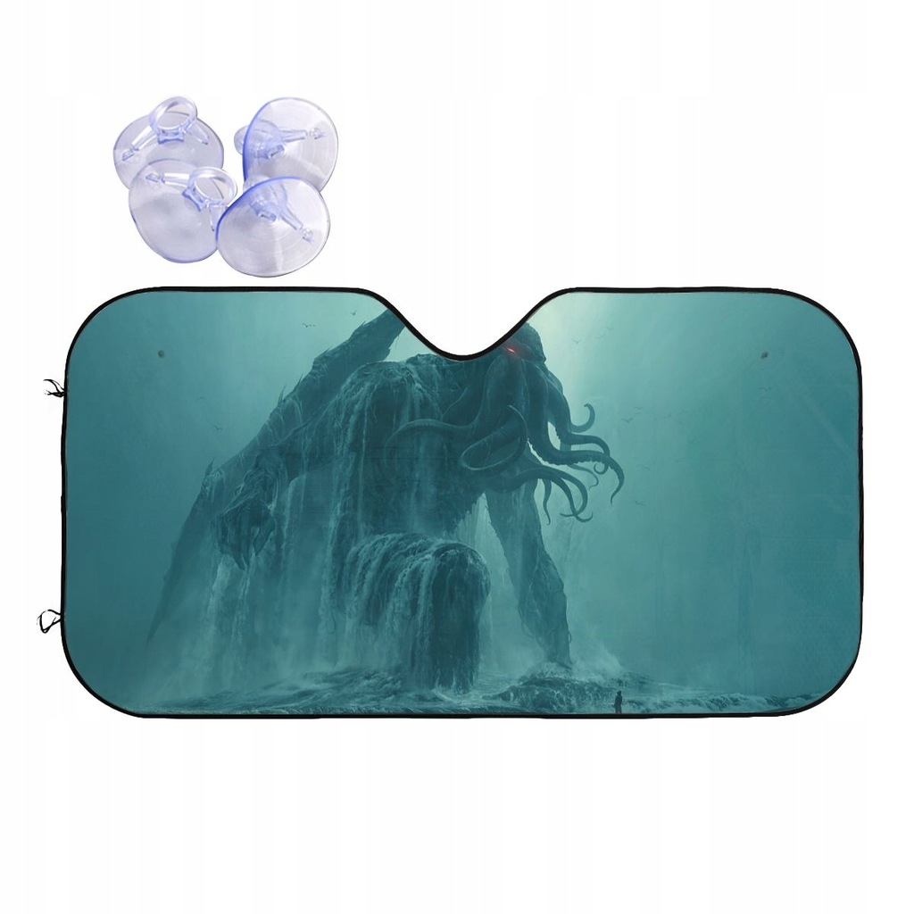 Osłona Przeciwsłoneczna Lovecraft i Cthulhu mistyk
