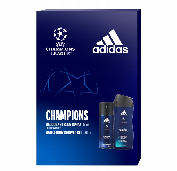 adidas UEFA VIII zestaw prezentowy dla mężczyzn,