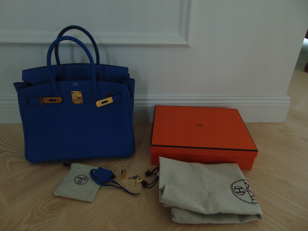 Torebka Hermes Birkin skóra naturalna