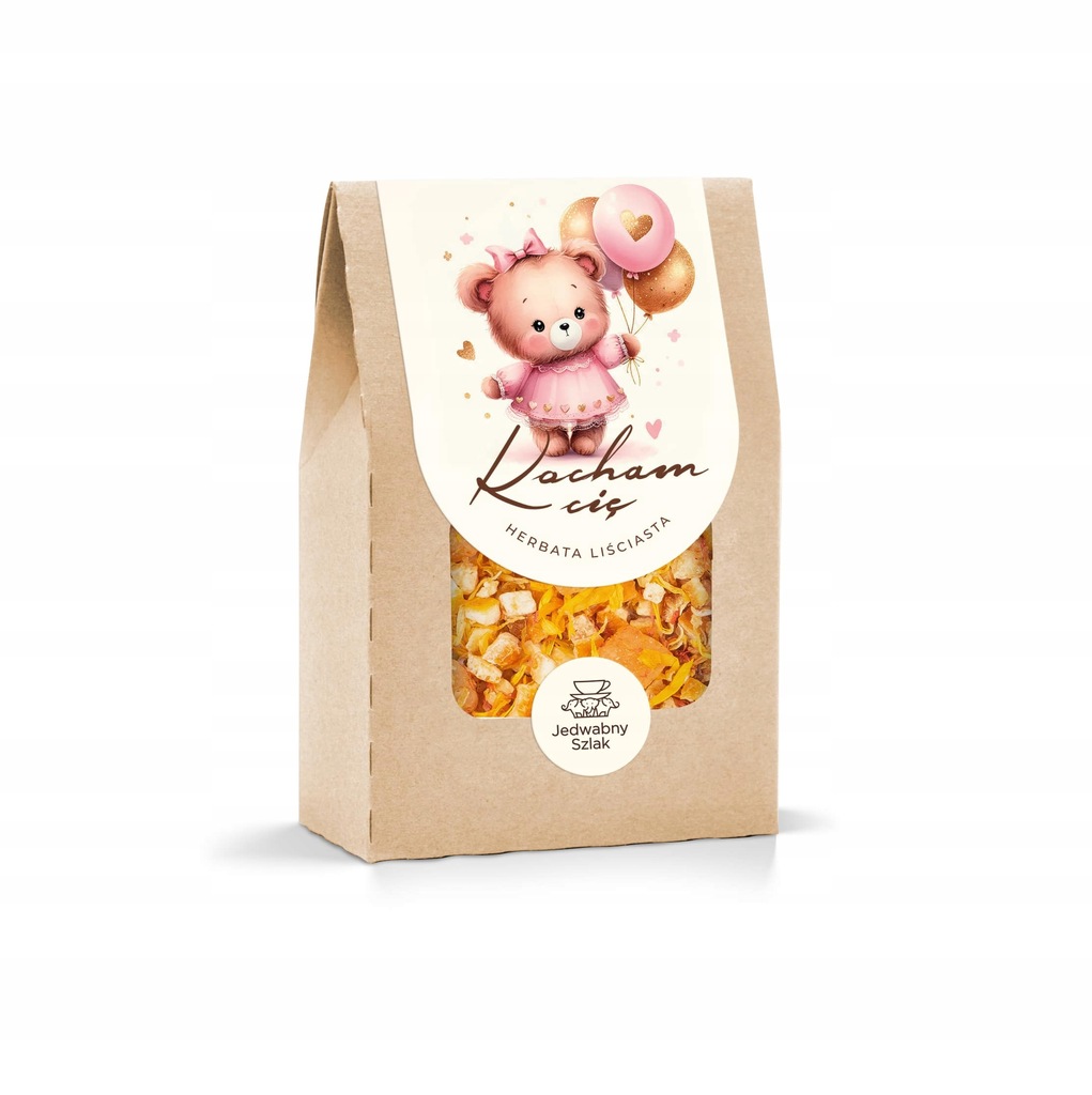 Herbata DLA KOBIETY mango-tango prezent na WALENTYNKI tea upominek 30g