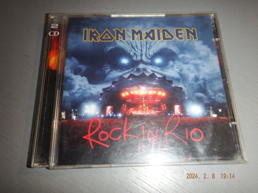 IRON MAIDEN - Rock in Rio 2 CD