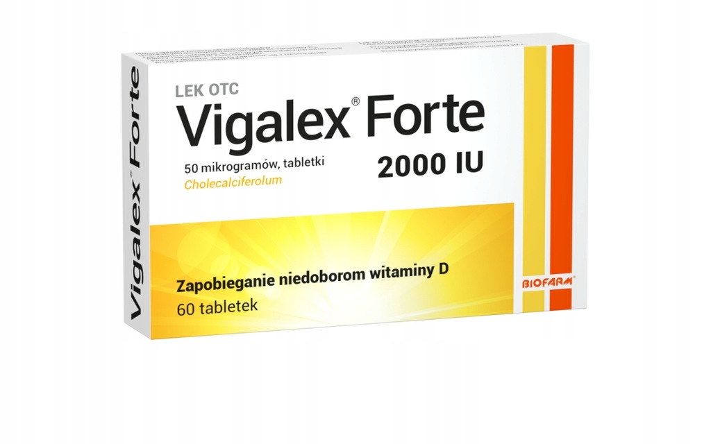 Vigalex Forte 2000 IU, 60 tabl.