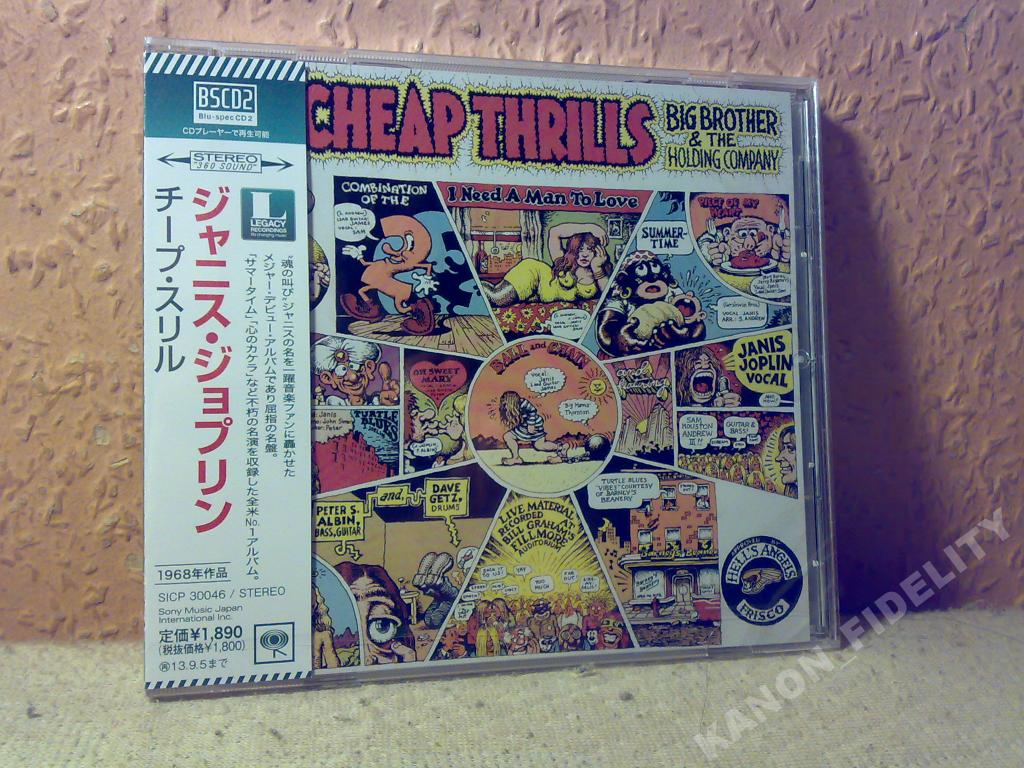 JANIS JOPLIN Cheap Thrills `68 BSCD2 JAPAN bonusy