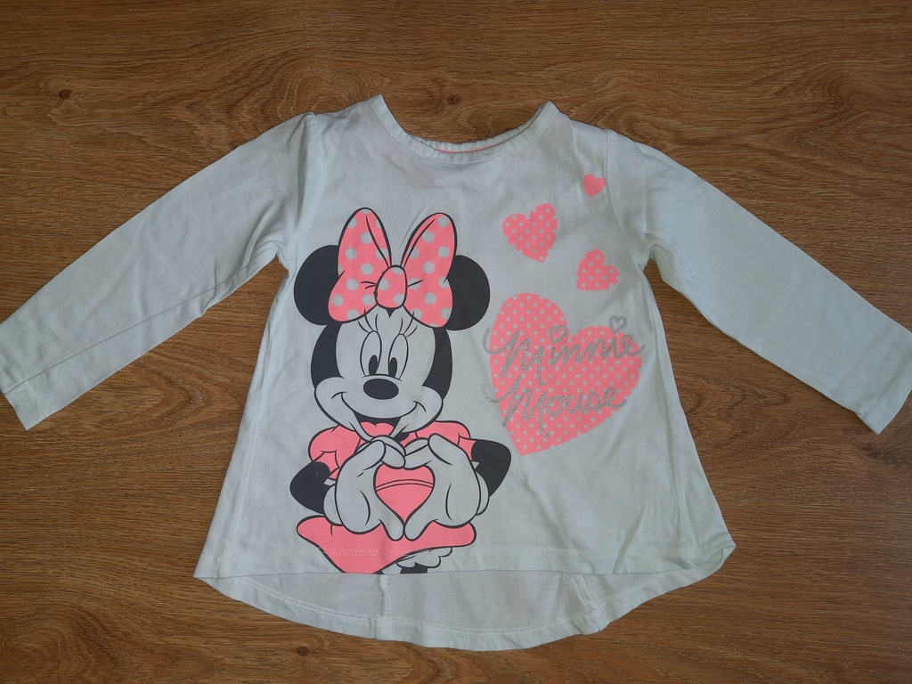 Bluzka dziecięca MYSZKA MINNIE r.86 DISNEY baby