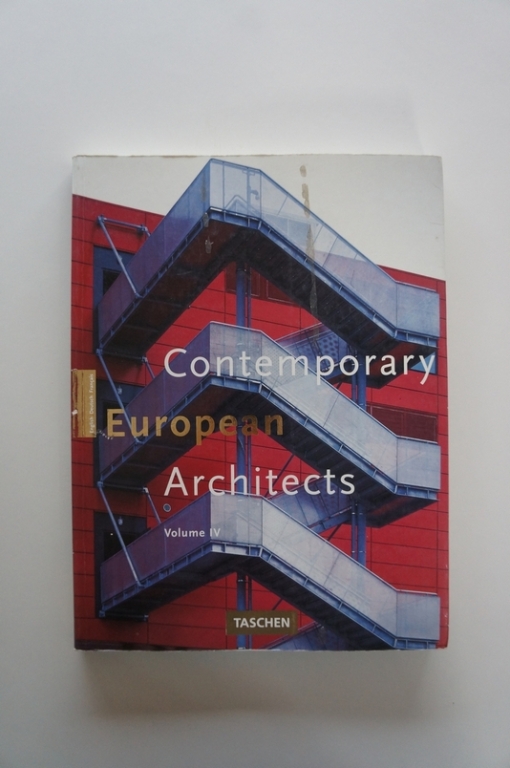 Album Contemporary European Architects 4 - Taschen