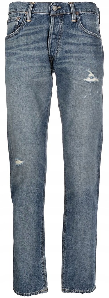 Męskie spodnie jeansowe POLO RALPH LAUREN jeansy r. 32x32 proste luźne