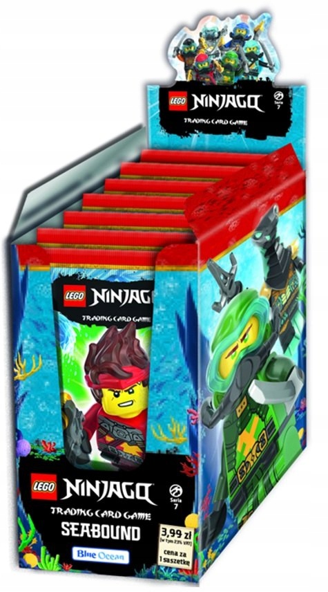 24 saszetki x Lego Ninjago Karty-SEABOUND