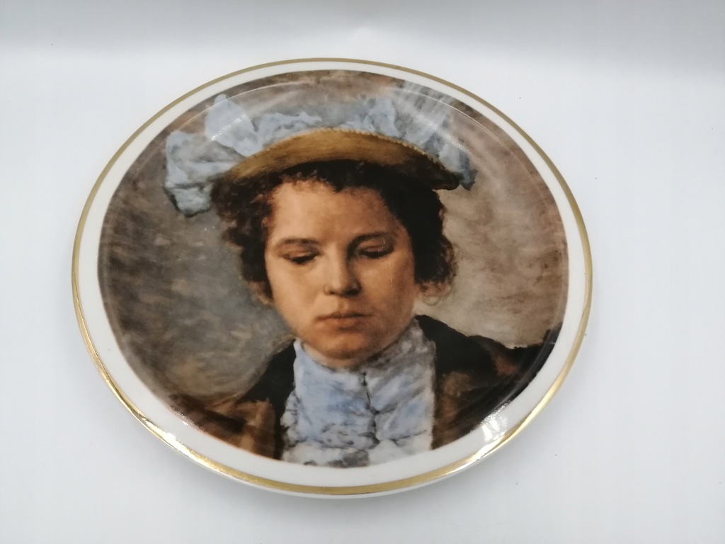 TALERZ WAWEL PORTRET DZIEWCZYNKI WALENTY SIEROW