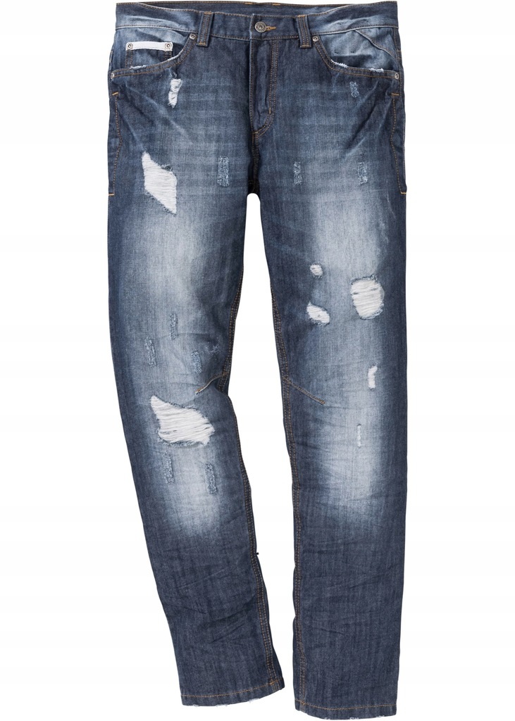 IM140 JEANSOWE SPODNIE REGULAR FIT (32)pas 84-86cm