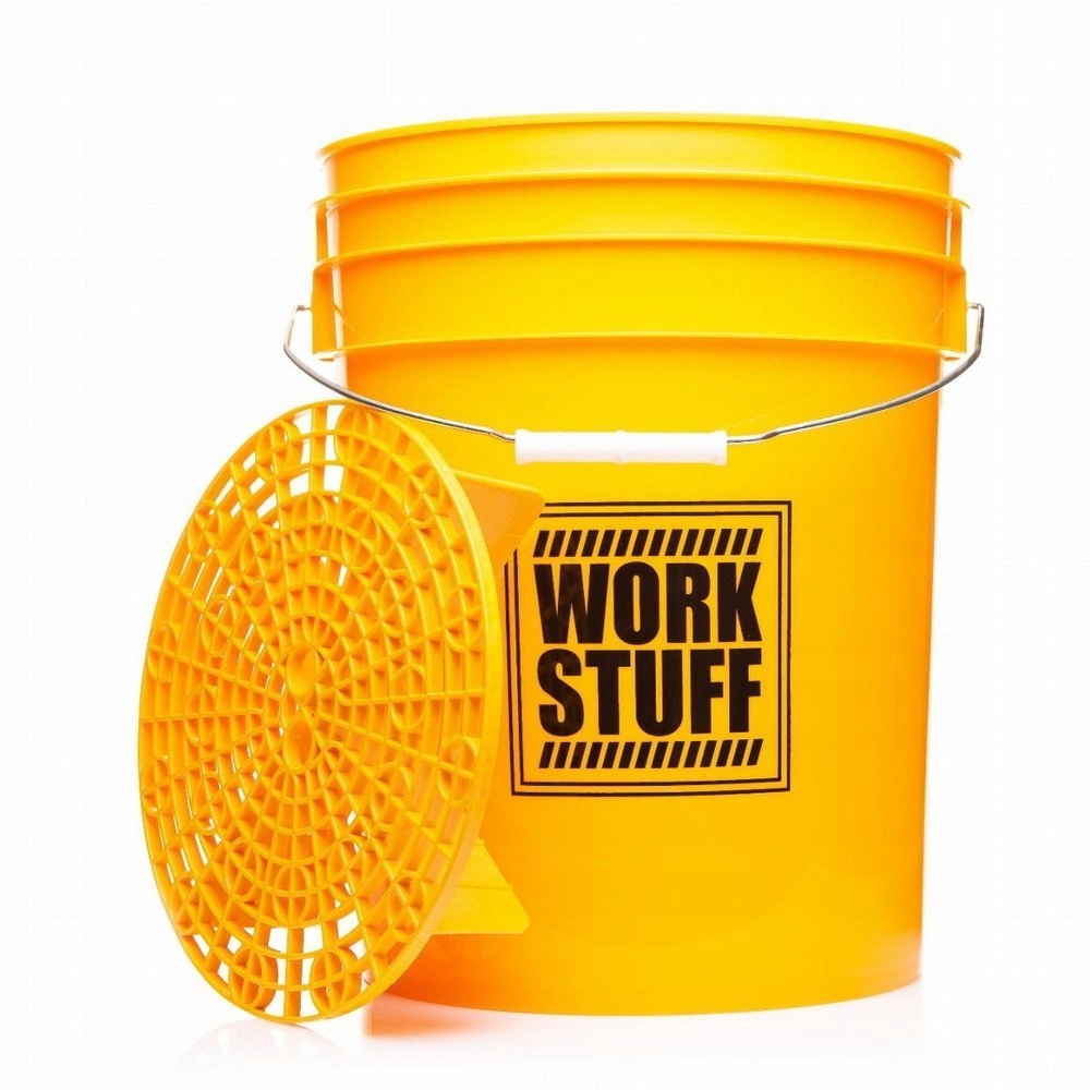 Work Stuff Wiadro do mycia Yellow Wash + Separator