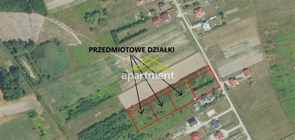 Działka, Olesno, Olesno (gm.), 1100 m²