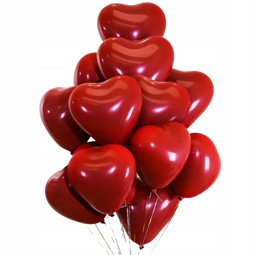 Купить Большие красные шары-сердечки, 10 шт, свадьба, День святого Валентина: отзывы, фото, характеристики в интерне-магазине Aredi.ru