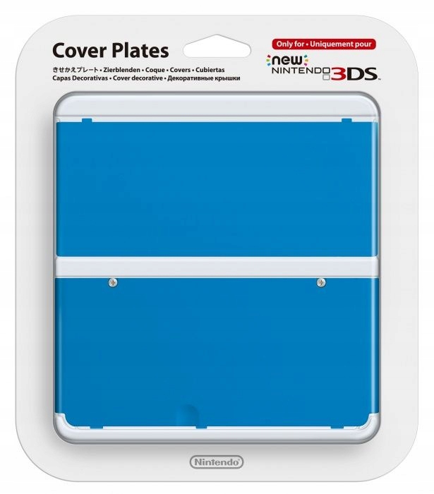 BLUE COVER PLATE FOR NEW NINTENDO 3DS NAKŁADKA