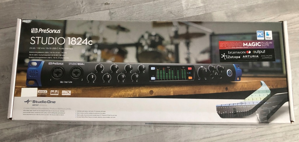 Interfejs PRESONUS STUDIO 1824c - gwar. do 04.2022