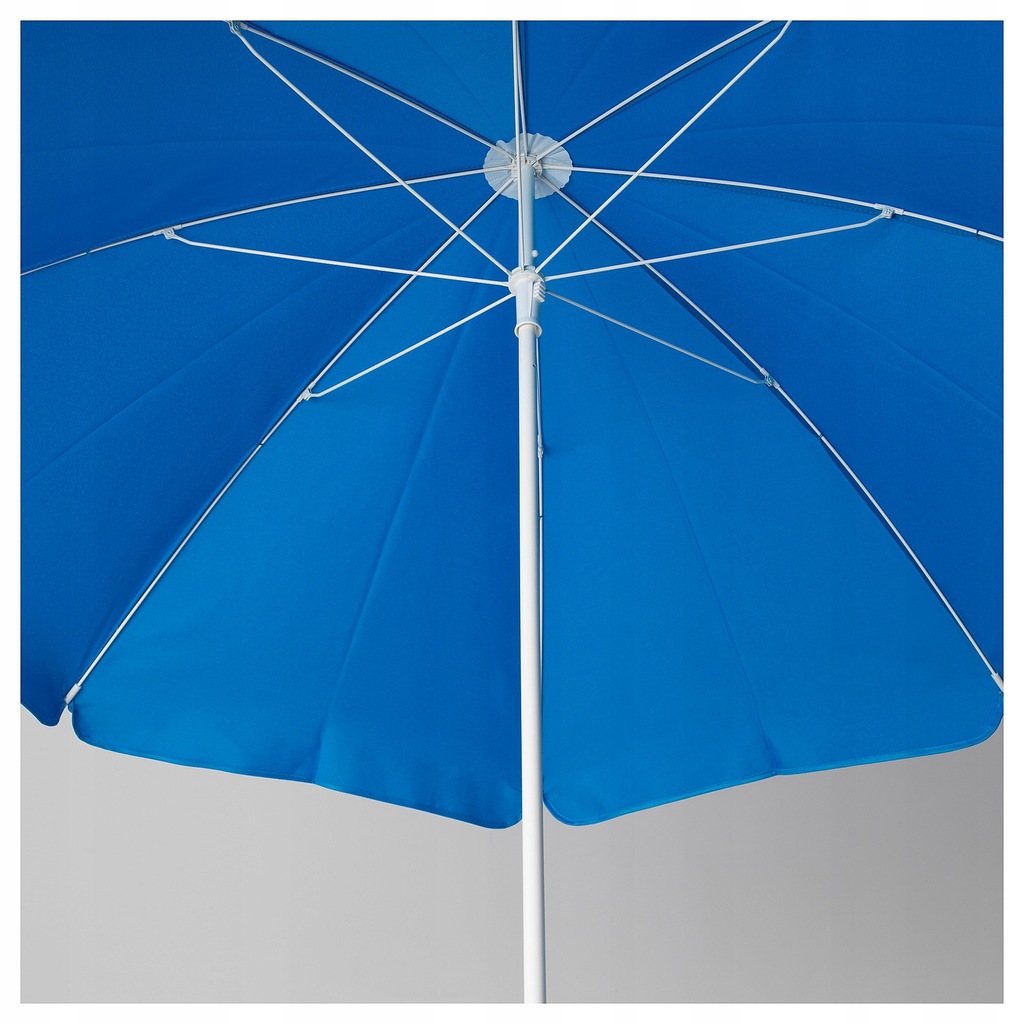 ===IKEA RAMSO Parasol na balkon 125cm niebieski=== 12155239147