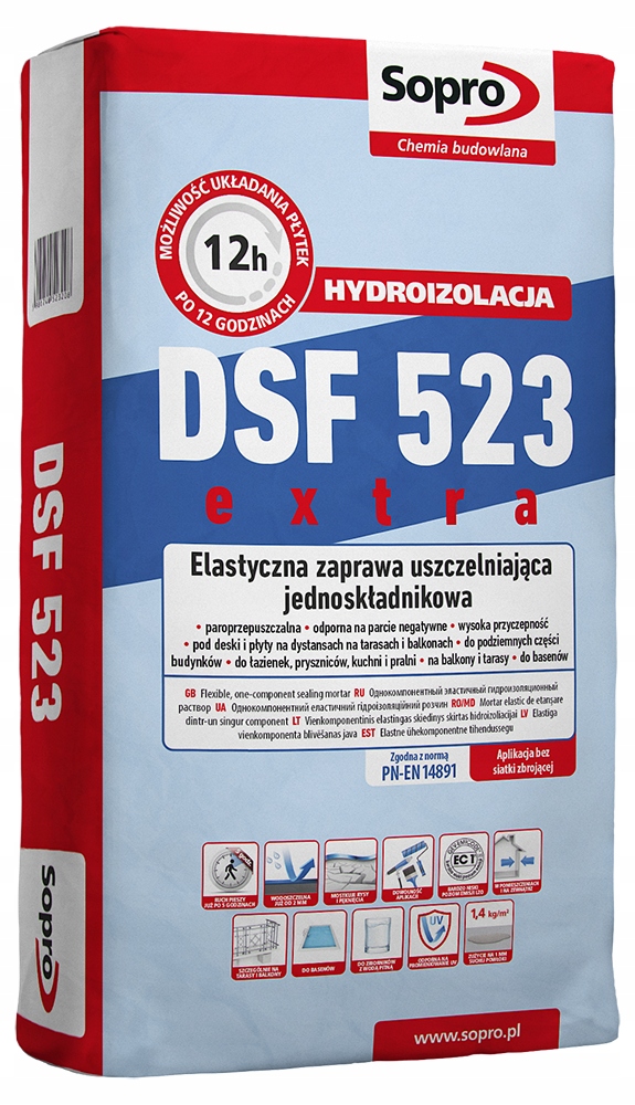 Zaprawa Sopro DSF 523 - 4 kg