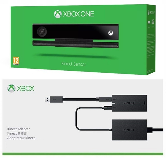 NOWY Adapter + Kinect 2.0 do XBOX ONE S X PC 8779236200 oficjalne