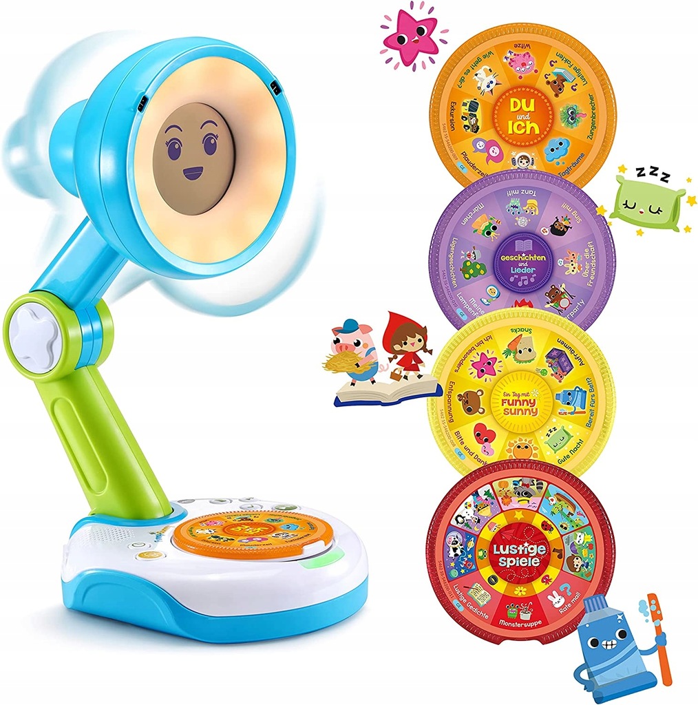 Vtech Interaktywna Lampka Karaoke Robot FunnySunny