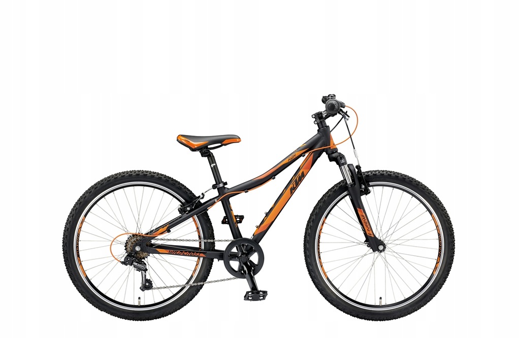 Rower KTM Wild R2R 24.6 czarno-pomarańczowy