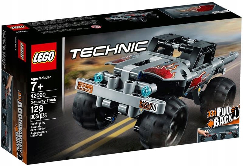 KLOCKI LEGO TECHNIC 42090 MONSTER TRUCK ZŁOCZYŃCÓW