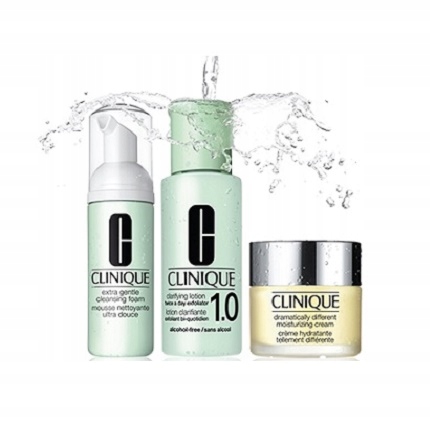 Clinique 3 KROKI Typ 1/2 DDMC krem 30ml+ TONIK 100