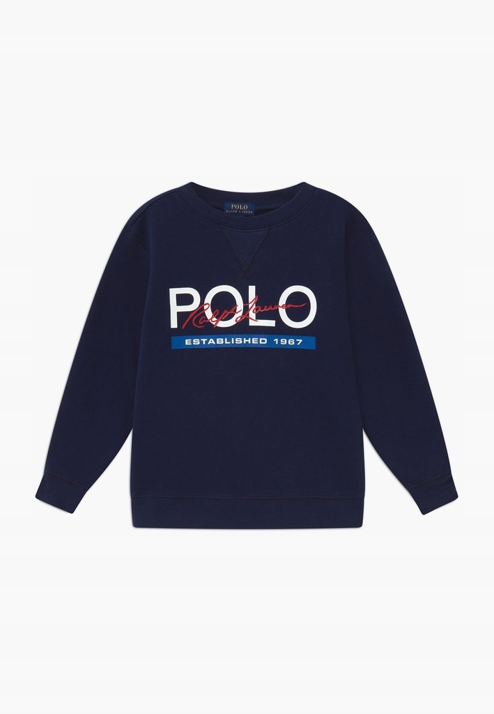 POLO RALPH LAUREN BLUZA DZIECIĘCA GRANATOWA L BAB