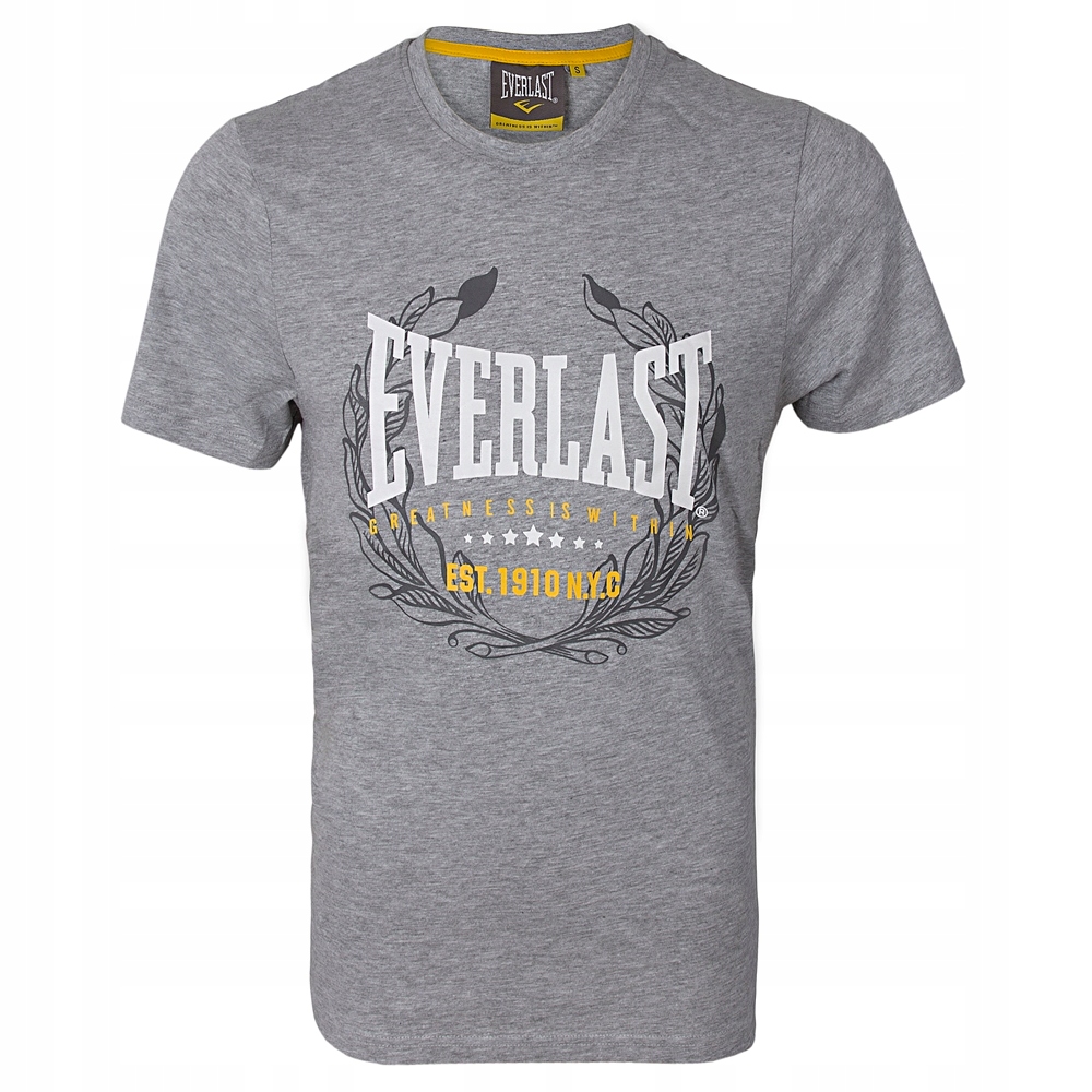 Everlast T-shirt Koszulka EVR10485 GREY S