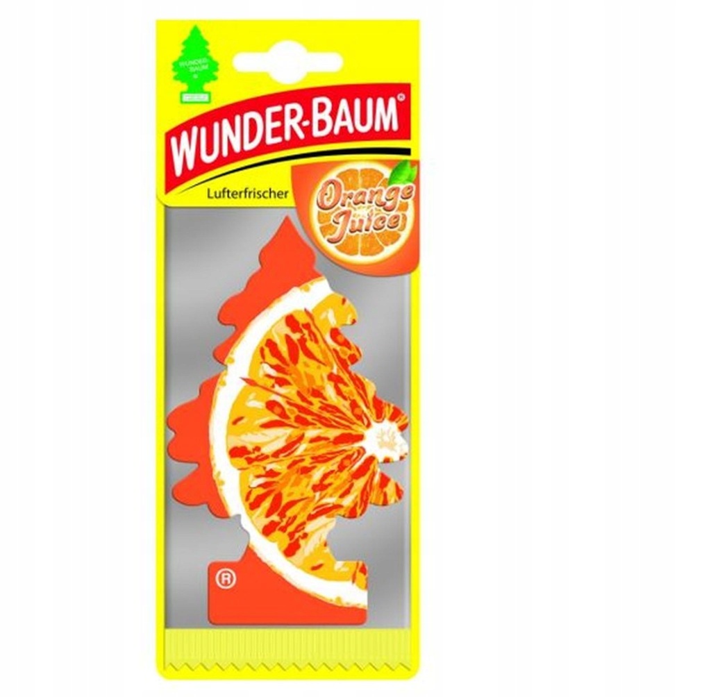 ZAPACH CHOINKA ORANGE JUICE / WUNDER-BAUM WUNDER-BAUM