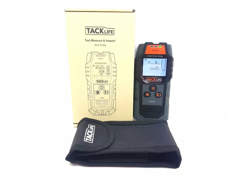 TACKLIFE DMS03 WYKRYWACZ PRZEWODÓW KABLI DETEKTOR METAL + DREWNO