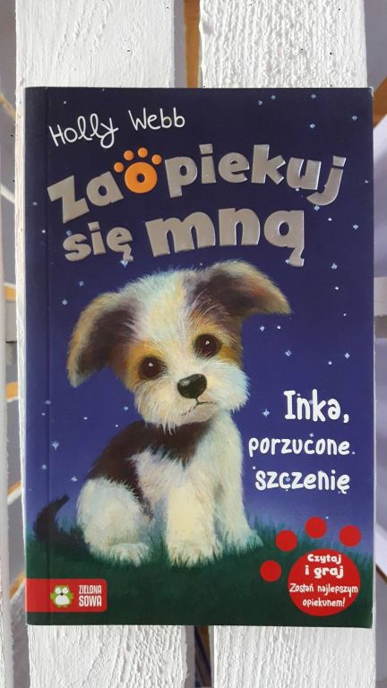 Książka Inka, porzucone szczenię Holly Webb bdb