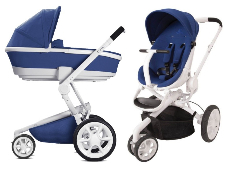 Wózek Quinny Moodd 2w1 BLUE BASE Biała Rama