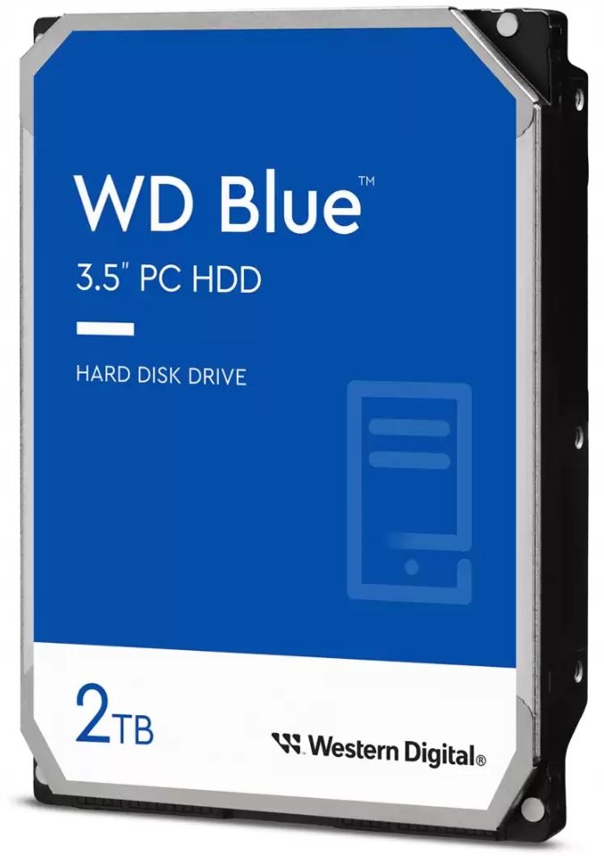 Dysk WD Blue 2 TB 3.5" SATA III