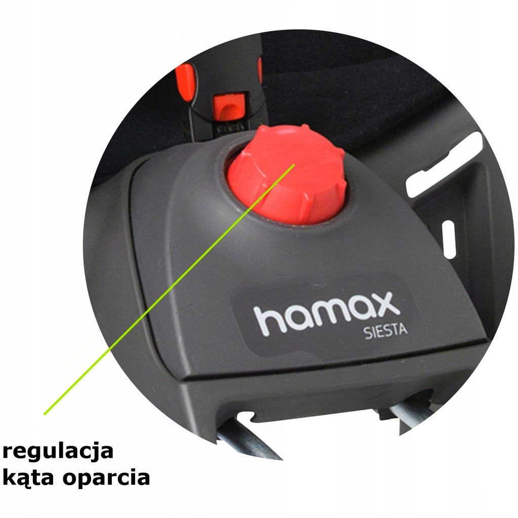 HAMAX SIESTA PREMIUM FOTELIK DZIECIĘCY REGULOWANY - 7817417406 ...