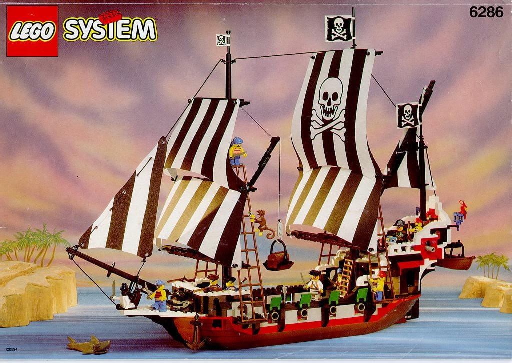 LEGO Pirates 6286 Skull's Eye Schooner