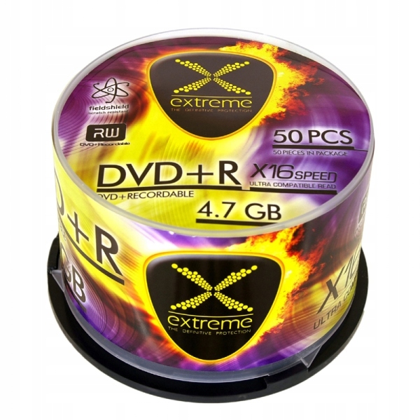 DVD+R EXTREME 4,7GB (Cake 50)