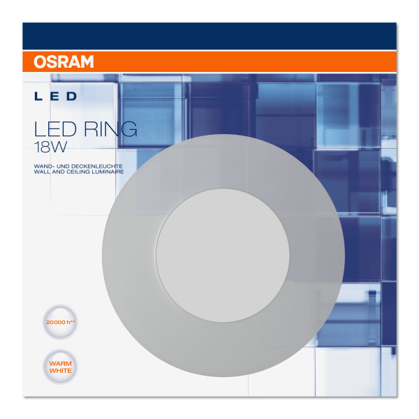 Lampa LED sufitowa Osram Ledvance Ring 18W 1200lm Lampa LED sufitowa Osram Ledvance Ring 18W 1200lm