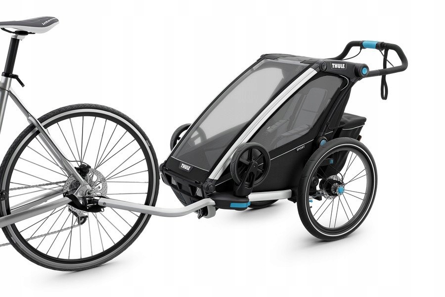 3w1 Przyczepka Wózek THULE Chariot Sport 1 czarna