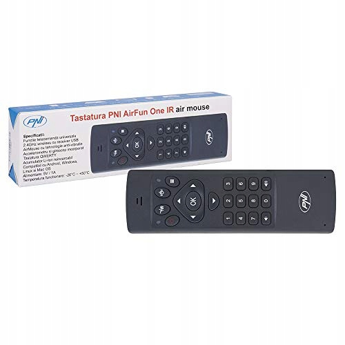 PNI Airfun One IR Air Mouse and Mini QWERTY Keypad