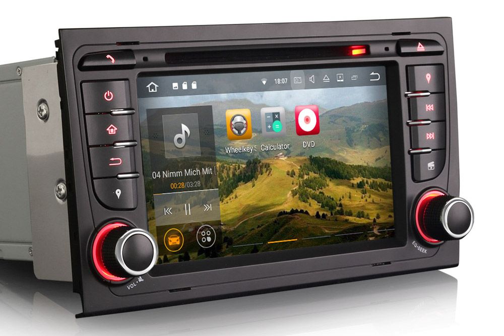 RADIO NAWIGACJA GPS AUDI A4 B6 B7 ERISIN 2GB zPL