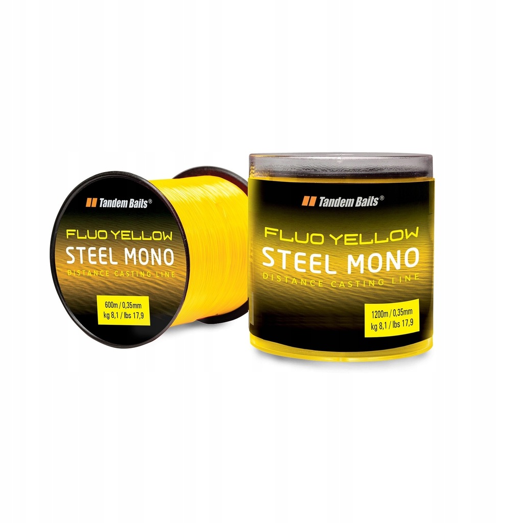 Żyłka T.B. - Steel Mono fluo - żółta 600m/0,30mm