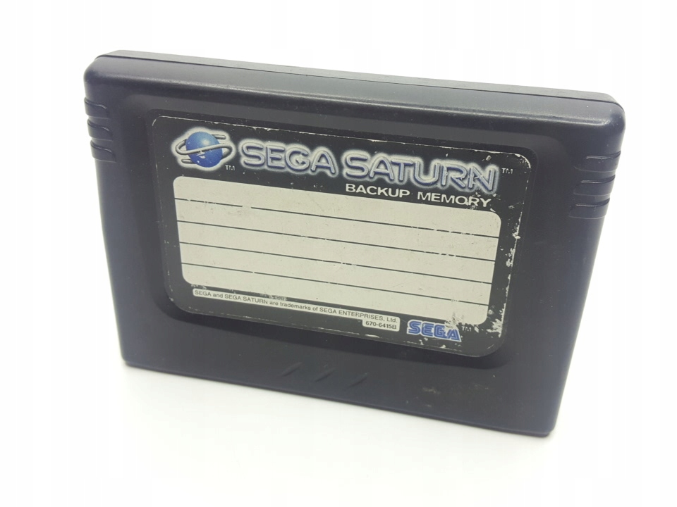 OFICJALNA KARTA PAMIĘCI SEGA SATURN BACKUP MEMORY