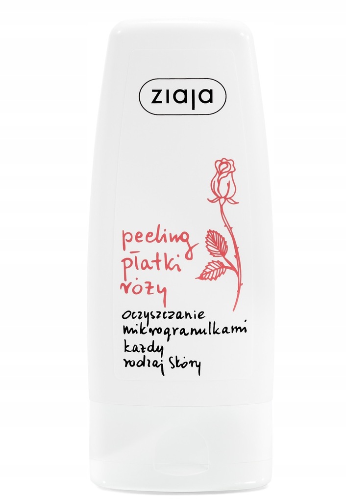 ZIAJA PEELING DO TWARZY PŁATKI RóŻY 60 ML