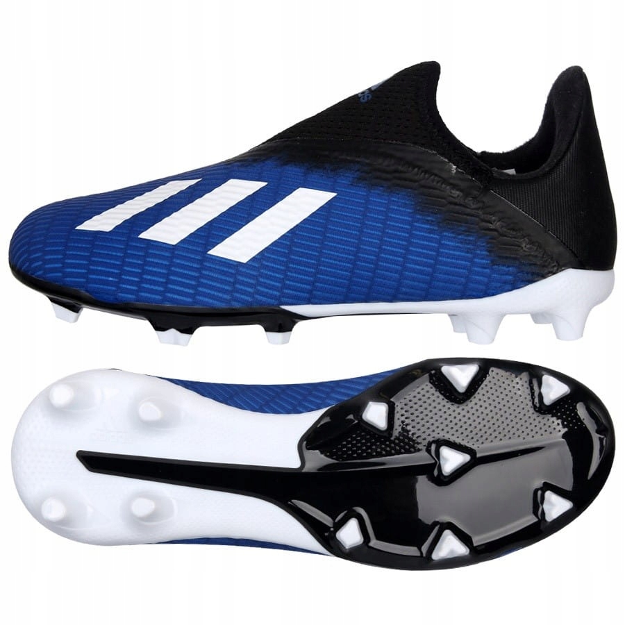 Buty adidas X 19.3 LL FG J EG9840 - NIEBIESKI; 30