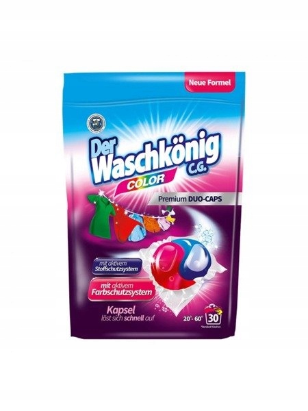 DER WASCHKONIG COLOR DUO KAPS,KAPSUŁKI DO PRANIA