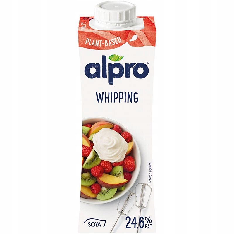 Alpro Whipping Soya sojowa alternatywa śmietany do ubijania 250 ml