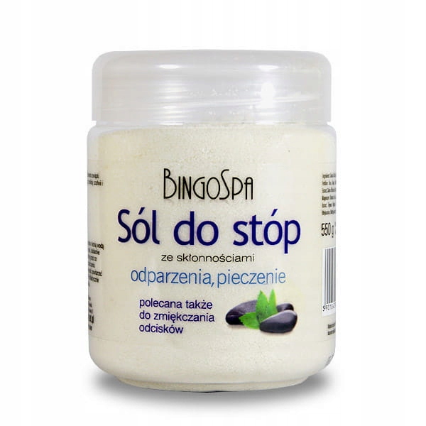 BINGOSPA Sól do stóp odparzenia, pieczenie 550g